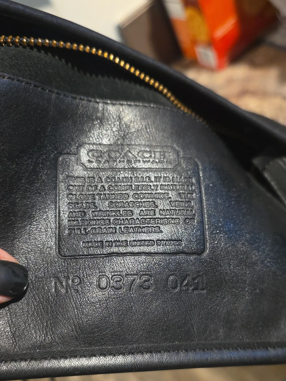 Coach vintage Swinger bag, classic half-moon shape and Double Strap - Picture 3 of 10